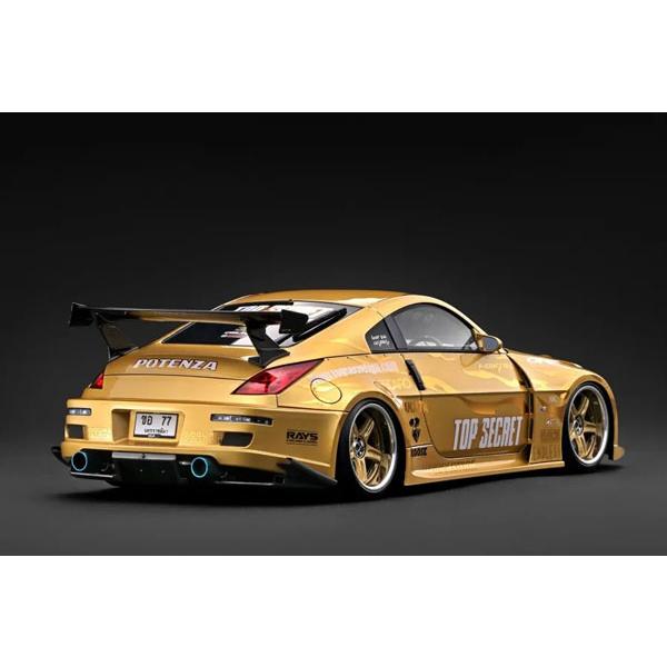 ignition_model 1/18 Top Secret Fairlady Z (Z33) Gold (IG4046) | ignition model | 02