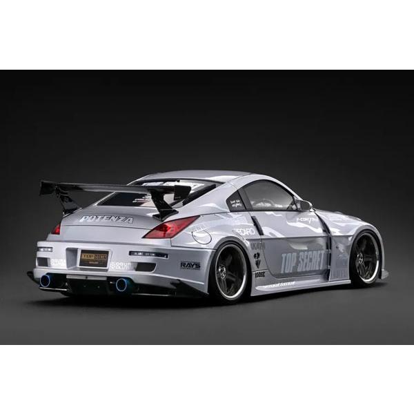 ignition_model 1/18 Top Secret Fairlady Z (Z33) Silver (IG4047) | ignition model | 01