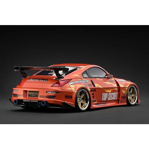 ignition_model 1/18 Top Secret Fairlady Z (Z33) Orange Metallic (IG4050) | ignition model | 01