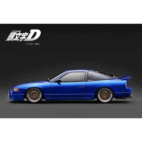 ignition_model 1/18 INITIAL D Nissan Sileighty Blue (IG4069) | ignition model | 01
