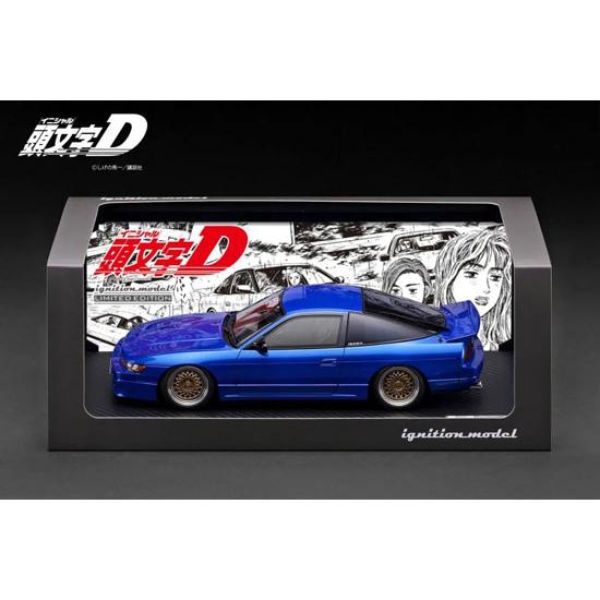 ignition_model 1/18 INITIAL D Nissan Sileighty Blue (IG4069) | ignition model | 03