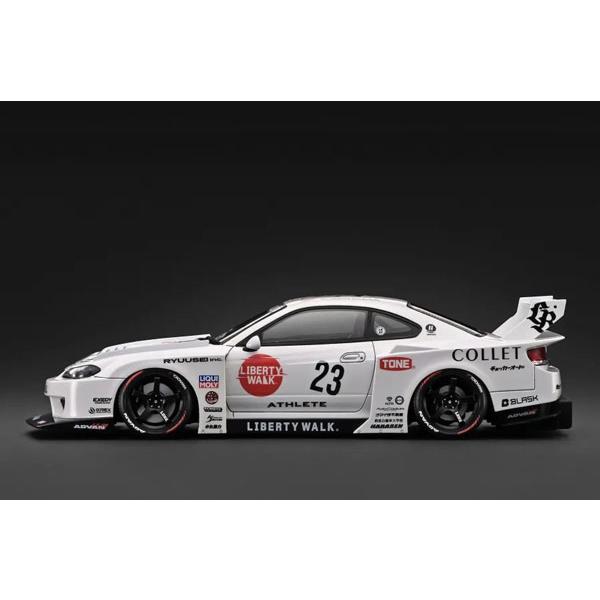 ignition_model 1/18 LB-Super Silhouette S15 SILVIA White (IG4137) | ignition model | 01