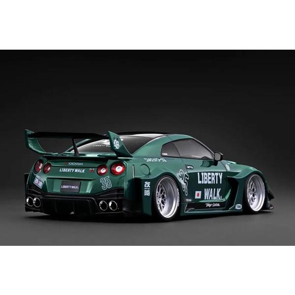 ignition_model 1/18 LB-Silhouette WORKS GT Nissan 35GT-RR Green Metallic (IG4140) | ignition model | 02