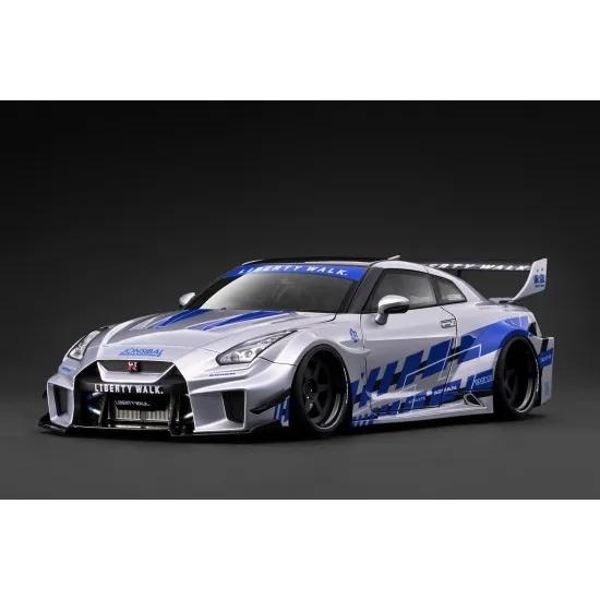 ignition_model 1/18 LB-Silhouette WORKS GT Nissan 35GT-RR Silver  (IG4141) | ignition model