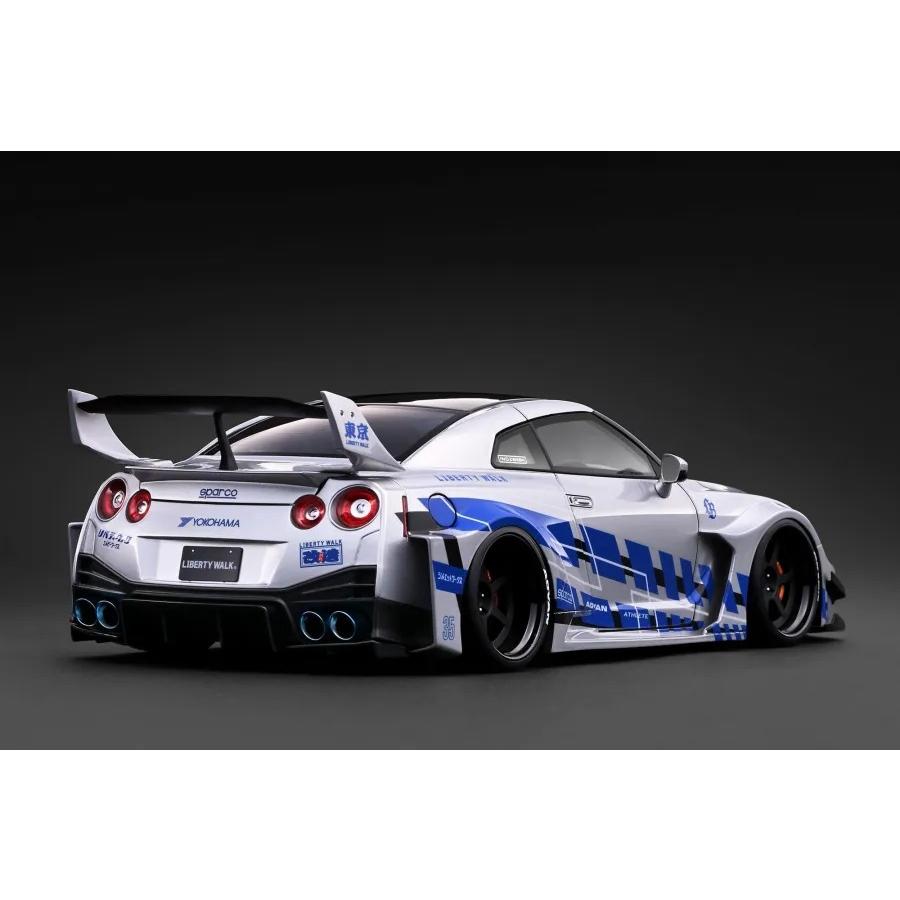 ignition_model 1/18 LB-Silhouette WORKS GT Nissan 35GT-RR Silver  (IG4141) | ignition model | 02