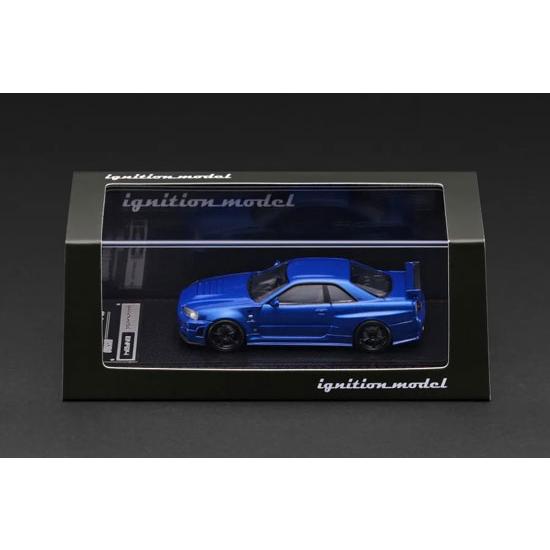 ignition_model 1/64 Nissan Skyline GT-R (BNR34) NISMO customized Blue Metallic (IG4174) | ignition model | 02