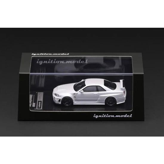 ignition_model 1/64 Nissan Skyline GT-R (BNR34) NISMO customized White (IG4175) | ignition model | 02