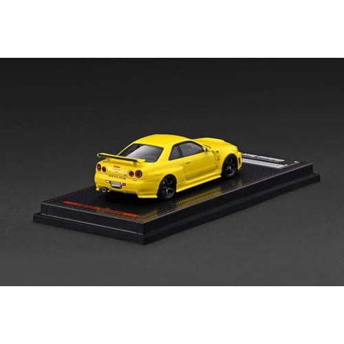 ignition_model 1/64 Nissan Skyline GT-R (BNR34) NISMO customized Yellow (IG4176) | ignition model | 01