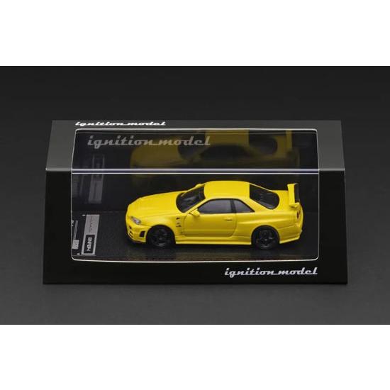 ignition_model 1/64 Nissan Skyline GT-R (BNR34) NISMO customized Yellow (IG4176) | ignition model | 02