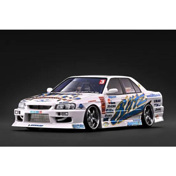ignition_model 1/18 URAS Skyline ER34 2004 D1 Spec Replica (IG4195) | ignition model