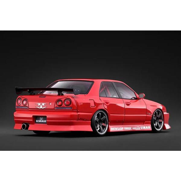 ignition_model 1/18 URAS Skyline ER34 Red Metallic (IG4198) | ignition model | 01