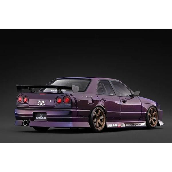 ignition_model 1/18 URAS Skyline ER34 Purple Metallic (IG4200) | ignition model | 01