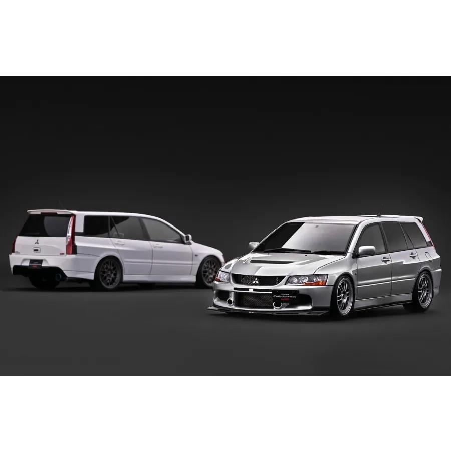 ignition_model 1/18 Mitsubishi Lancer Evolution Wagon MR (CT9W) Silver (IG4250) | ignition model | 03