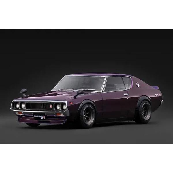 ignition_model 1/18 Nissan Skyline 2000 GT-R (KPGC110) Purple Metallic (IG4258) | ignition model