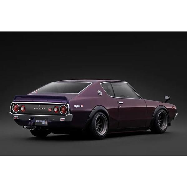 ignition_model 1/18 Nissan Skyline 2000 GT-R (KPGC110) Purple Metallic (IG4258) | ignition model | 01