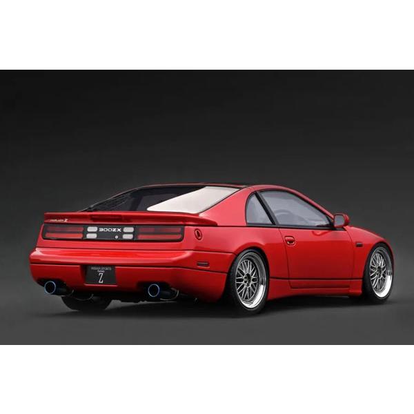 ignition_model 1/18 Nissan Fairlady Z 2by2 (Z32) Red  (IG4307) | ignition model | 02