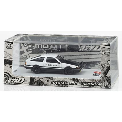 京商オリジナル 1/64 [MOTN] LED ベースシステム搭載  頭文字D トヨタ スプリンター トレノ(AE86) LED搭載 (K07133LA) | 京商 | 03