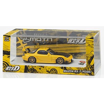 京商オリジナル 1/64 [MOTN] LED ベースシステム搭載  頭文字D マツダ RX-7(FD3) LED搭載 (K07133LB) | 京商 | 03