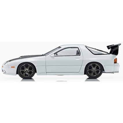 京商オリジナル 1/64 [MOTN] LED ベースシステム搭載  頭文字D マツダ サバンナ RX-7(FC3S) LED搭載 (K07133LC) | 京商 | 01