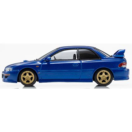 京商オリジナル 1/64 [MOTN] LED ベースシステム搭載  頭文字D SUBARU インプレッサ WRX(GC8) LED搭載 (K07133LD) | 京商 | 01