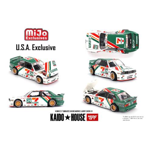 MINI-GT 1/64 BMW M3 KAIDO WORKS V1 Larry Chen(左ハンドル) 北米限定 (KHMG217) | 