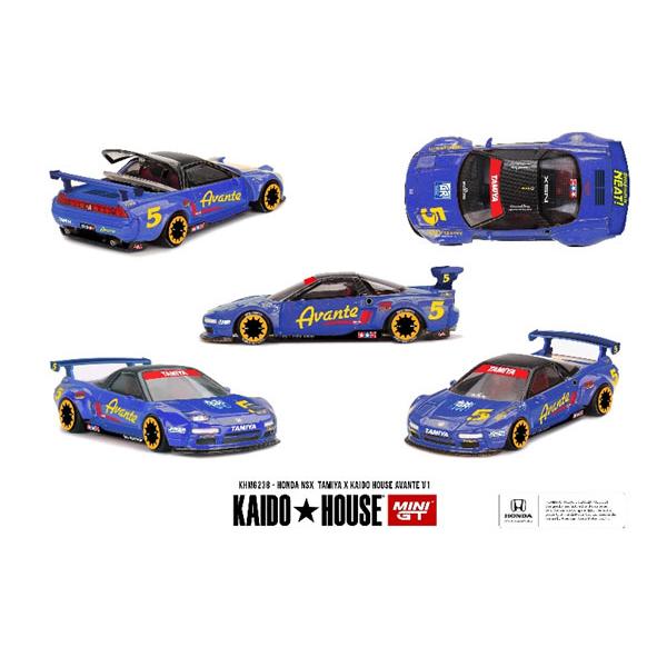 MINI-GT 1/64 Honda NSX TAMIYA x KAIDO HOUSE "アバンテ" V1(左ハンドル) (KHMG238) | 