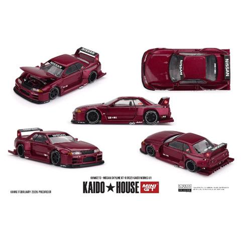MINI-GT 1/64 Nissan スカイライン GT-R R32 KAIDO WORKS V1(右ハンドル) (KHMG273) | 