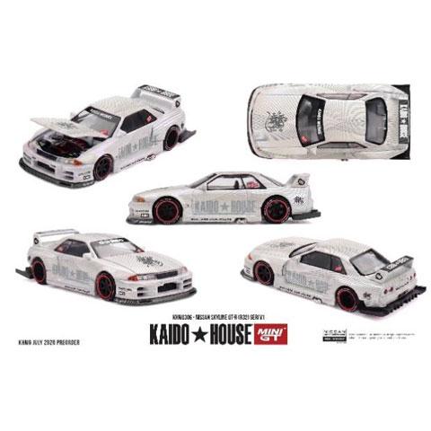 MINI-GT 1/64 Nissan スカイライン GT-R R32 SERI V1(右ハンドル) (KHMG306) | 