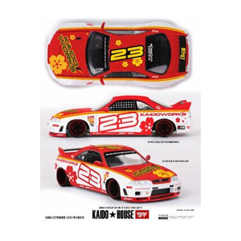 MINI-GT 1/64 Nissan スカイライン GT-R R33 Kaido Stock Car V1(右ハンドル) (KHMG313) | 