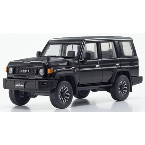 京商オリジナル 1/43 トヨタ ランドクルーザー 70 (アティチュードブラックマイカ) (KS03928BK) | 京商