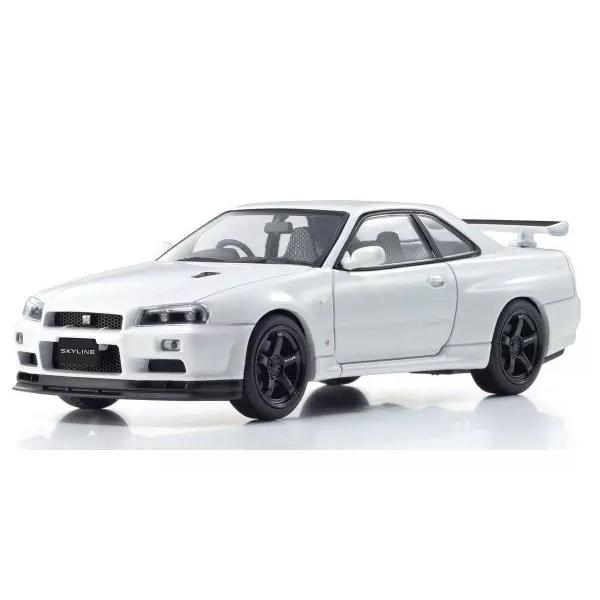 京商オリジナル 1/43 日産 スカイライン R34 GT-R VスペックII (ホワイトパール) (KS03936W) | 京商
