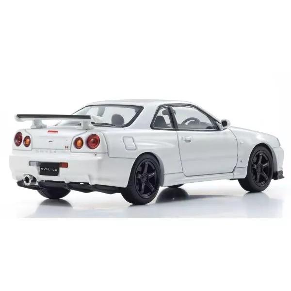 京商オリジナル 1/43 日産 スカイライン R34 GT-R VスペックII (ホワイトパール) (KS03936W) | 京商 | 02