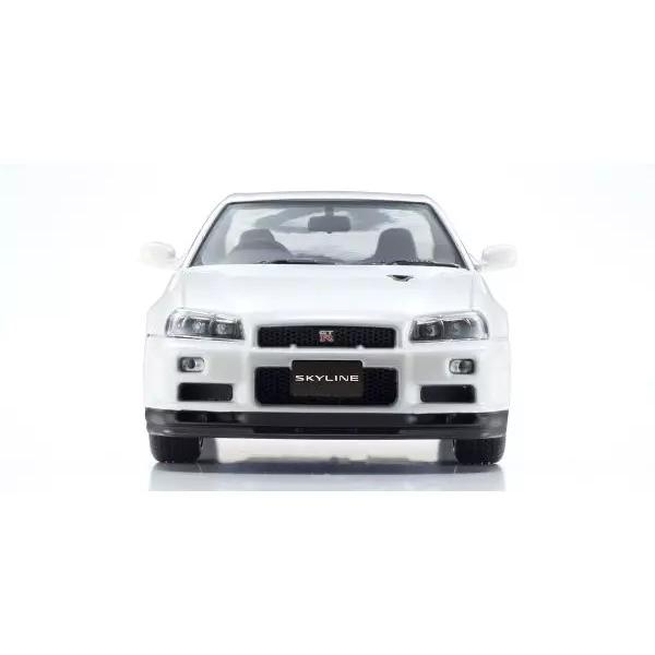 京商オリジナル 1/43 日産 スカイライン R34 GT-R VスペックII (ホワイトパール) (KS03936W) | 京商 | 03