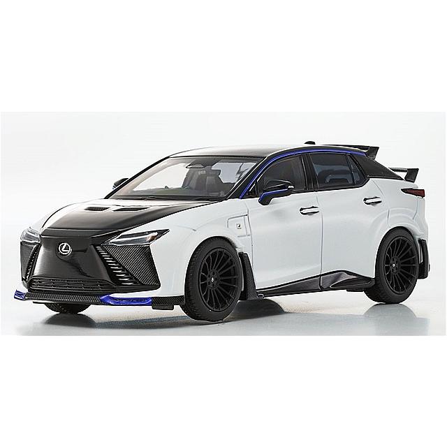京商オリジナル 1/43 LEXUS RZ600e “F SPORT Performance” ブラック & HAKUGINII (白銀II) (KS03945H2) | 京商