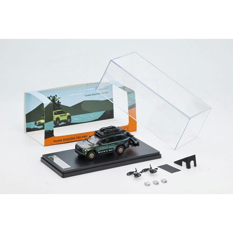 ゲインコーププロダクツ 1/64 トヨタ Sequoia TRD PRO- (LHD) メタリックグリーン (KS068-441) | 
