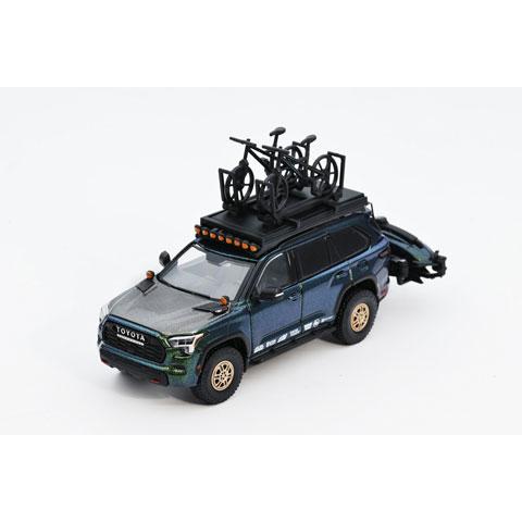 ゲインコーププロダクツ 1/64 トヨタ Sequoia TRD PRO- (LHD) メタリックグリーン (KS068-441) |  | 01