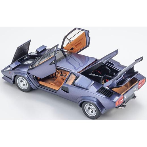 京商オリジナル 1/18 ランボルギーニ カウンタック LP5000 クワトロバルボーレ ダークブルー (KS08320DBL) | 京商 | 06