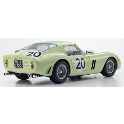 京商オリジナル 1/18 フェラーリ 250GTO ル・マン 24h 3505GT 1962 #20 (ライトグリーン)  (KS08438E) | 京商 | 02