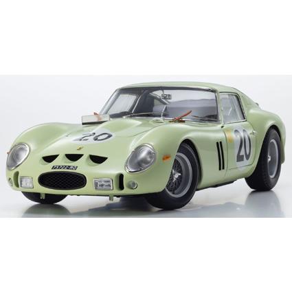 京商オリジナル 1/18 フェラーリ 250GTO ル・マン 24h 3505GT 1962 #20 (ライトグリーン)  (KS08438E) | 京商 | 03