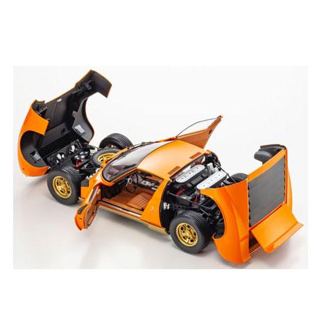ランボルギーニ ミウラ 京商 1/18 P400 SV オレンジ 京商 ミニカー | 京商オリジナル 1/18 ランボルギーニ ミウラ P 400