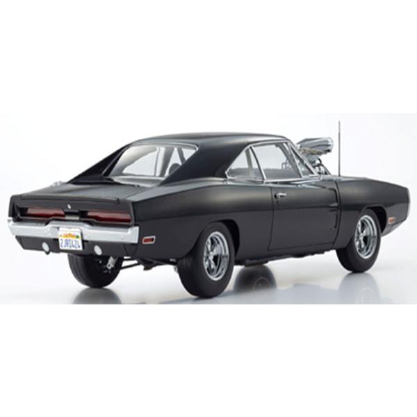 京商オリジナル 1/18 ダッジ・チャージャー R/T 1970 "Fast & Furious" (ブラック)  (KS08974FF) | 京商 | 01
