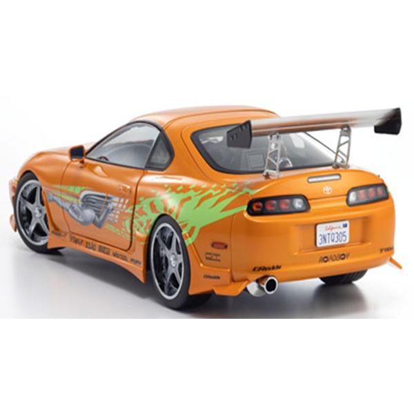 京商オリジナル 1/18 トヨタ スープラ ターボ 1994 "Fast & Furious" (オレンジパール)  (KS08975FF) | 京商 | 01
