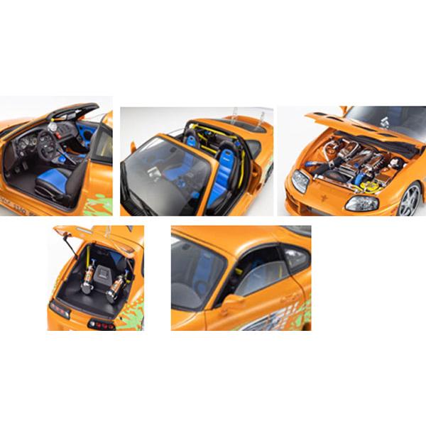 京商オリジナル 1/18 トヨタ スープラ ターボ 1994 "Fast & Furious" (オレンジパール)  (KS08975FF) | 京商 | 03