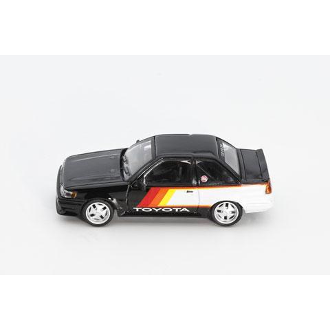 ダイキャストチーム 1/64 Toyota Corolla LEVIN (RHD) ブラック/アートパターン (LL-009-286) |  | 02