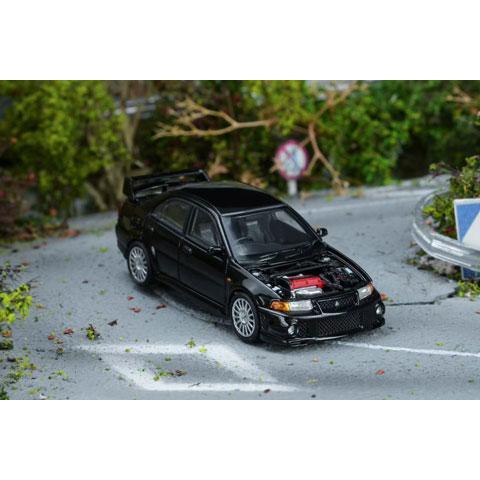MOTORHELIX 1/64 三菱 Lancer Evolution VI GSR Pyrenees Black Pearl (M64201) |  | 01