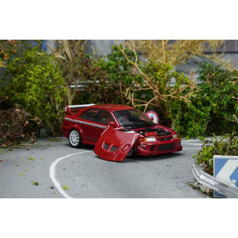MOTORHELIX 1/64 Mitsubishi Lancer Evolution VI GSR T.M.E Passion Red (M64301) |  | 01