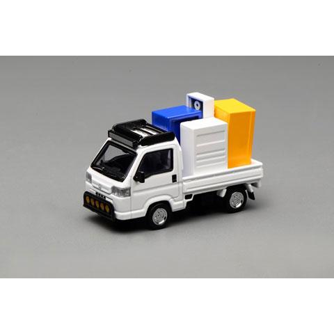 MOTORHELIX 1/64 Honda Acty Truck Customized Edition改装版 Taffeta White (M65615) | 