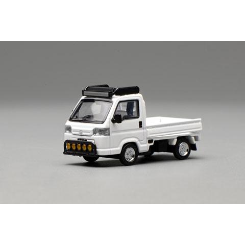 MOTORHELIX 1/64 Honda Acty Truck Customized Edition改装版 Taffeta White (M65615) |  | 02