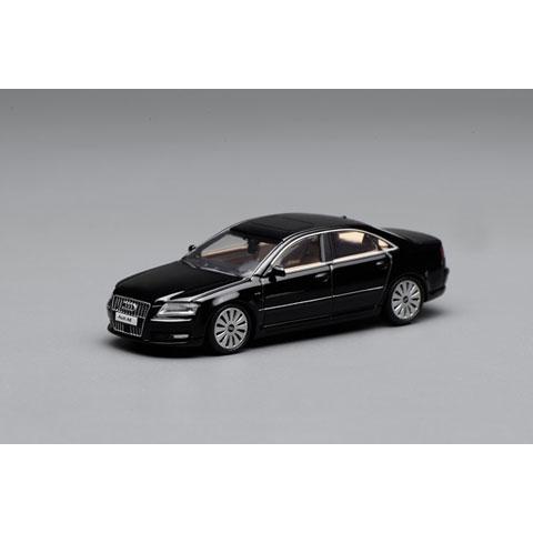 MOTORHELIX 1/64 Audi S8 (D3) 2008 後期Ver. Metallic Black (M68201) | 