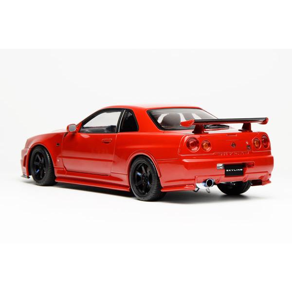MOTORHELIX 1/18 Nissan SKYLINE GT-R (R34) CUSTOMIZED VERSION